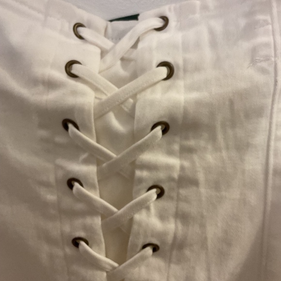 Wild Fable White Strapless Dress - Picture 3 of 4